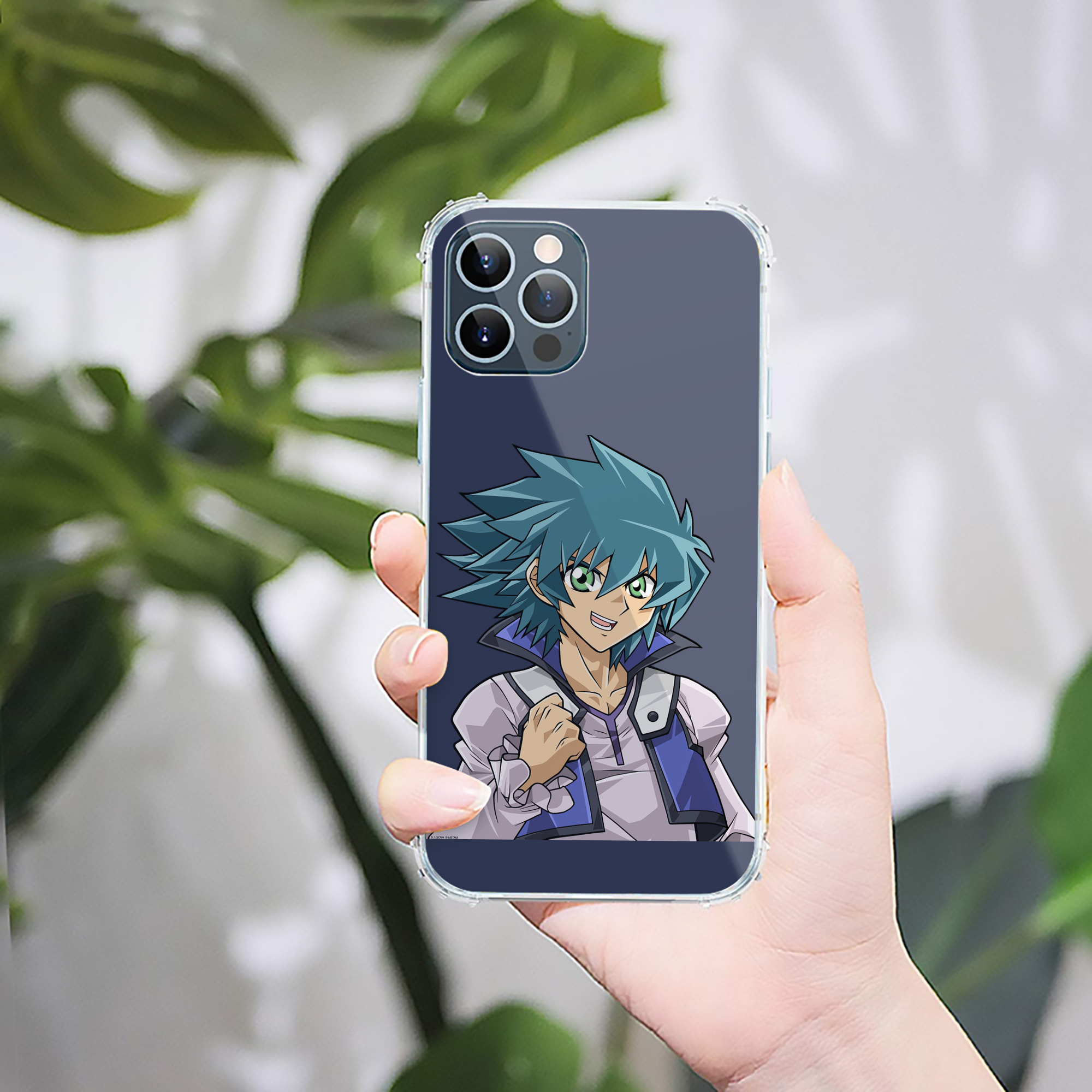 （画像用） 遊☆戯☆王 Yu-Gi-Oh! 【iPhone 12シリーズ対応】透明スマホケース（クリアソフトケース）